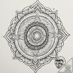A sketch of the citadel from mass effect., ta… – tattoo sketch (№1751080329_0, 28.06.2025 03:12) — tattoovalue.net