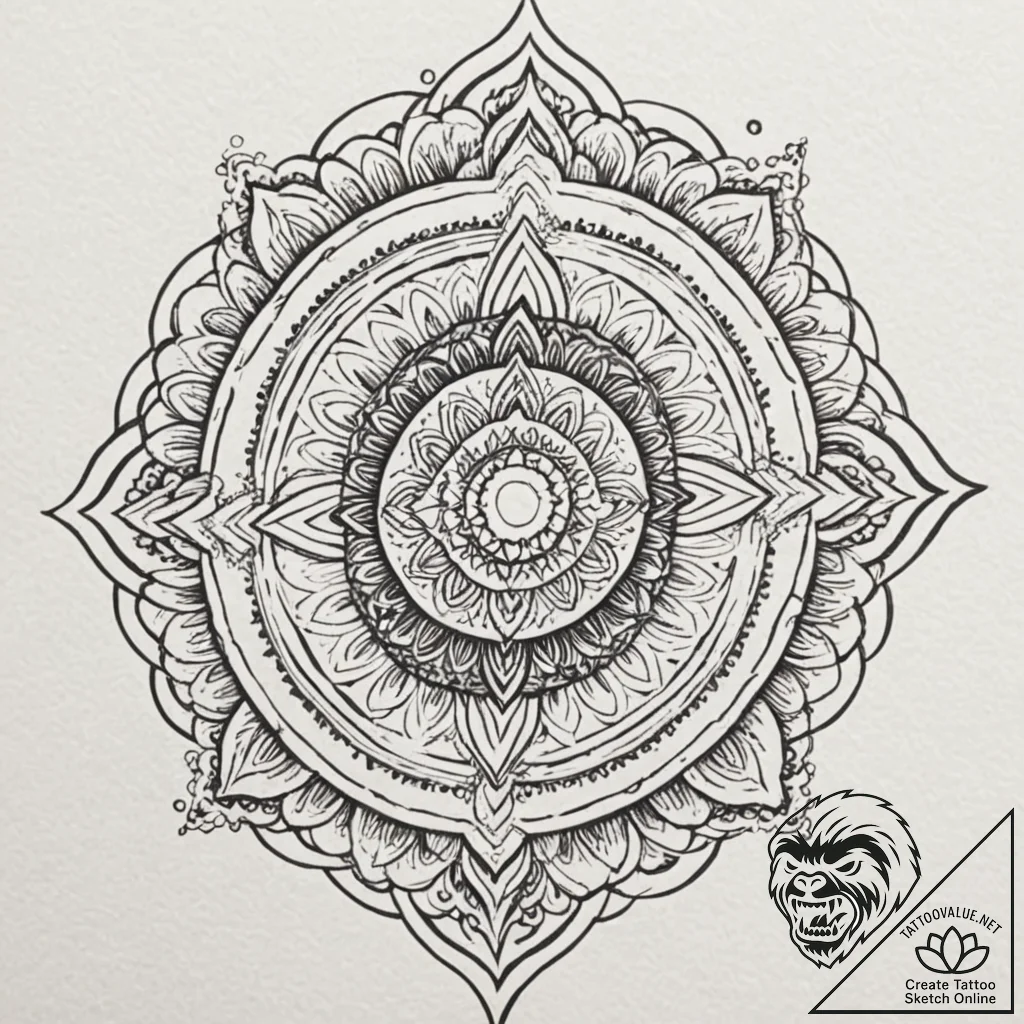 A sketch of the citadel from mass effect., ta... - tattoo sketch (№1751080329_0, 28.06.2025 03:12) — tattoovalue.net