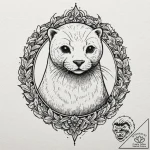 Seal, tattoo drawing outline, blackwork tatto… – tattoo sketch (№1751083282_0, 28.06.2025 04:01) — tattoovalue.net