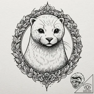 Seal, tattoo drawing outline, blackwork tatto… – tattoo sketch (№1751083282_0, 28.06.2025 04:01) — tattoovalue.net
