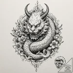 Prickly wire, ink illustration for tattoo, su… – tattoo sketch (№1751091306_0, 28.06.2025 06:15) — tattoovalue.net