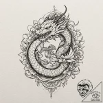 Airplane, tattoo flash sheet design, irezumi… – tattoo sketch (№1751091859_0, 28.06.2025 06:24) — tattoovalue.net