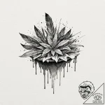 A watercolor sketch of the floating feather f… – tattoo sketch (№1751094581_0, 28.06.2025 07:09) — tattoovalue.net