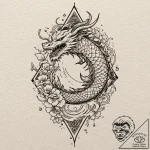 матрица (the matrix) – 20 промптов, tattoo dr… – tattoo sketch (№1751098227_0, 28.06.2025 08:10) — tattoovalue.net