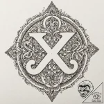 A linework tattoo of the pym particles symbol… – tattoo sketch (№1751098529_0, 28.06.2025 08:15) — tattoovalue.net