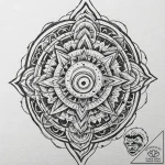 A sketch of naruto uzumaki, with his rasengan… – tattoo sketch (№1751106140_0, 28.06.2025 10:22) — tattoovalue.net