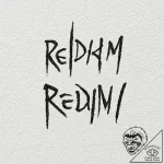 A sketch of the phrase “redrum” written on a… – tattoo sketch (№1751107041_0, 28.06.2025 10:37) — tattoovalue.net