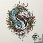 Leshy (forest spirit), tattoo sketch design,… – tattoo sketch (№1751109317_0, 28.06.2025 11:15) — tattoovalue.net