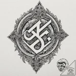 A trash polka tattoo of the swastika tattoo b… – tattoo sketch (№1751110535_0, 28.06.2025 11:35) — tattoovalue.net