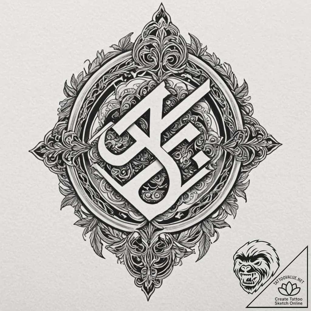A trash polka tattoo of the swastika tattoo b... - tattoo sketch (№1751110535_0, 28.06.2025 11:35) — tattoovalue.net
