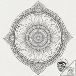 A graphic novel panel of severus snape, with… – tattoo sketch (№1751117907_0, 28.06.2025 13:38) — tattoovalue.net