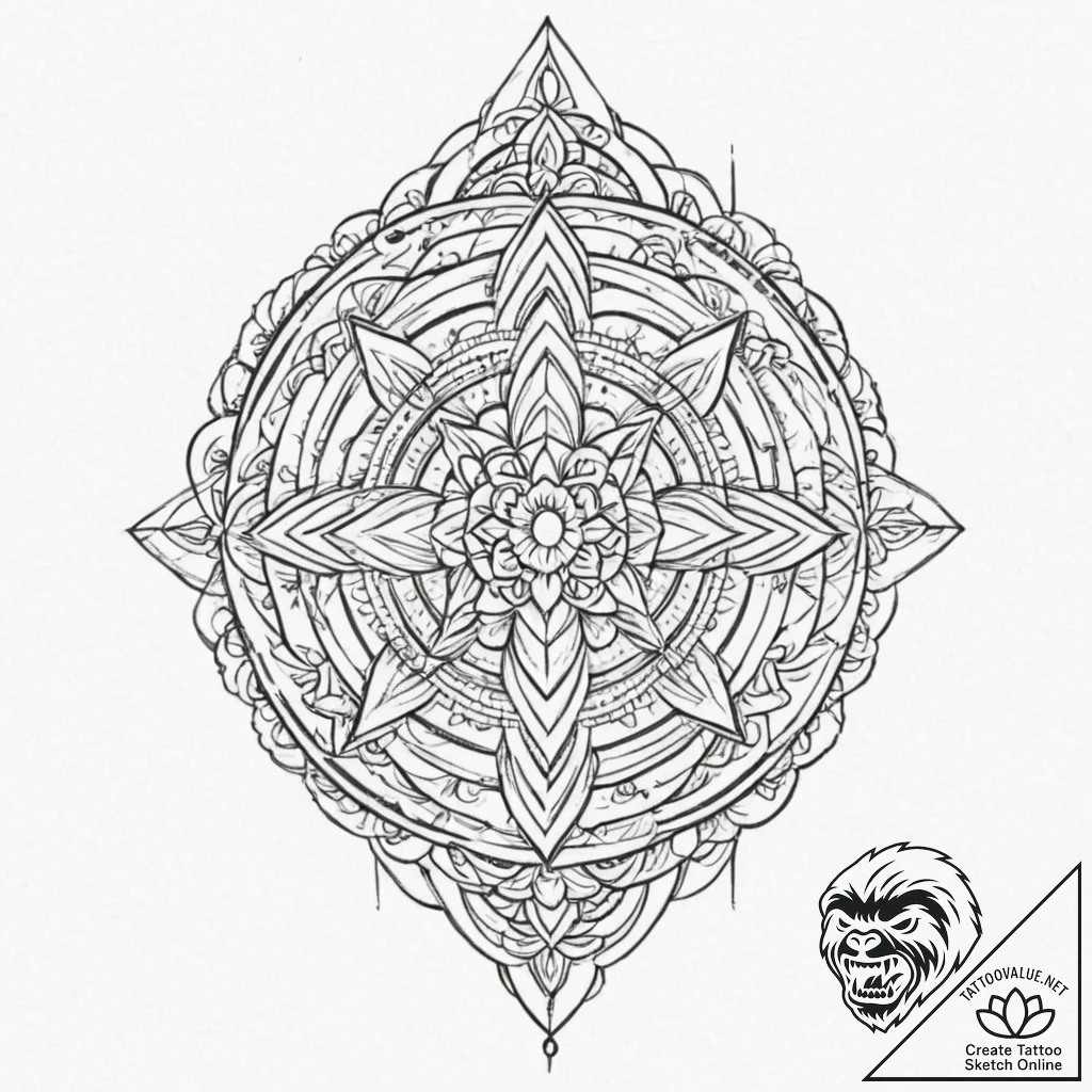 A straight razor (is there, but can be ornate... - tattoo sketch (№1751121541_0, 28.06.2025 14:39) — tattoovalue.net