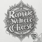 Chicano lettering tattoo of “royale with chee… – tattoo sketch (№1751125794_0, 28.06.2025 15:49) — tattoovalue.net