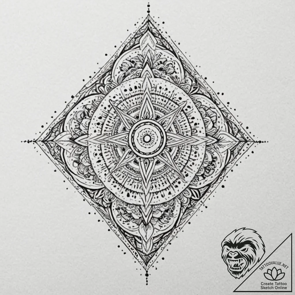 матрица (the matrix) - 20 промптов, tattoo li... - tattoo sketch (№1751126780_0, 28.06.2025 16:06) — tattoovalue.net