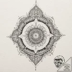 A watercolor sketch of the royal mint of spai… – tattoo sketch (№1751127437_0, 28.06.2025 16:17) — tattoovalue.net