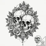 Stoker, ink illustration for tattoo, vibrant… – tattoo sketch (№1751130364_0, 28.06.2025 17:06) — tattoovalue.net