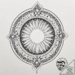 Portal to another dimension, concept art for… – tattoo sketch (№1751134800_0, 28.06.2025 18:20) — tattoovalue.net
