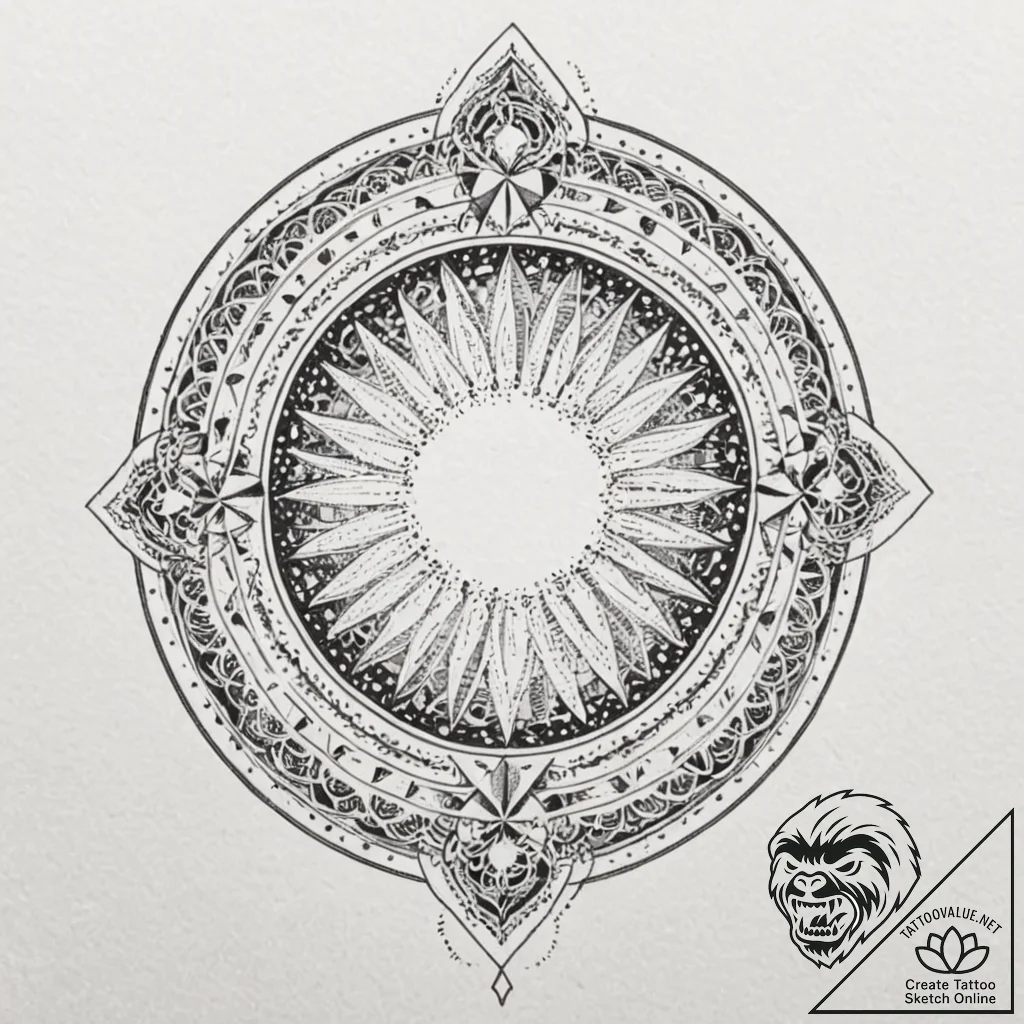 Portal to another dimension, concept art for... - tattoo sketch (№1751134800_0, 28.06.2025 18:20) — tattoovalue.net