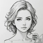 культовое аниме (iconic anime), concept art f… – tattoo sketch (№1751134913_0, 28.06.2025 18:21) — tattoovalue.net