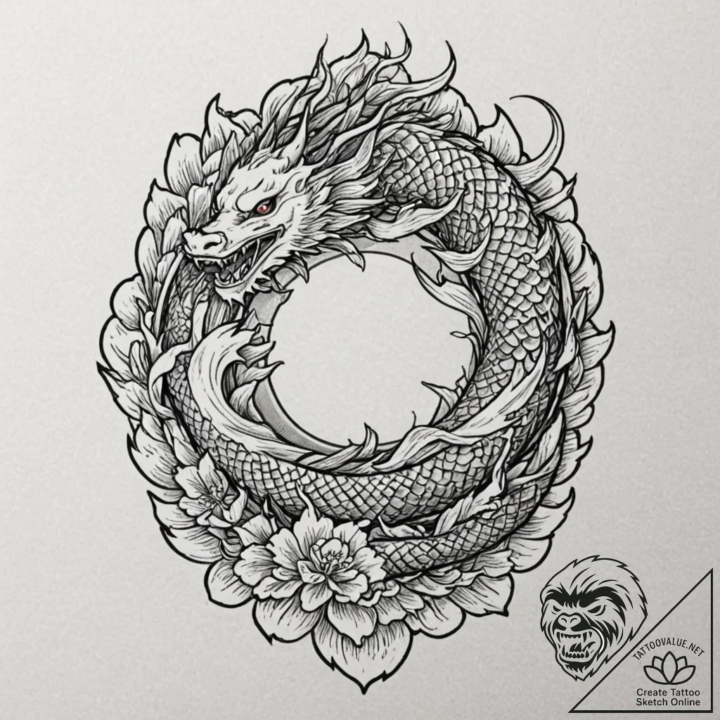 A linework tattoo of a simple magic wand with... - tattoo sketch (№1751135662_0, 28.06.2025 18:34) — tattoovalue.net