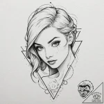 пятый элемент (the fifth element):, tattoo sk… – tattoo sketch (№1751139588_0, 28.06.2025 19:39) — tattoovalue.net