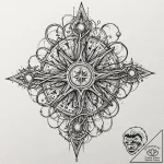 Neuron, tattoo drawing outline, no background… – tattoo sketch (№1751139706_0, 28.06.2025 19:41) — tattoovalue.net