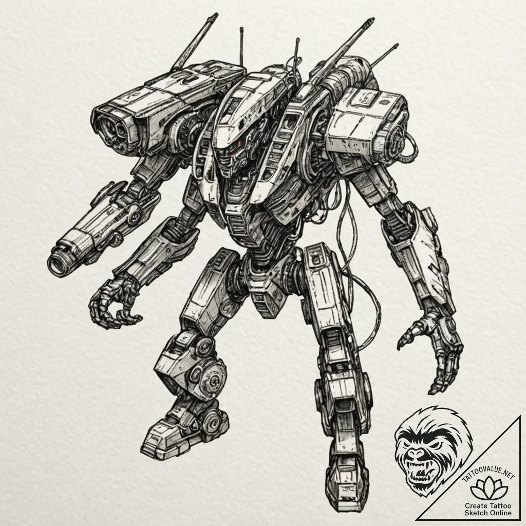 112. trash polka sketch of ripley in the powe... - tattoo sketch (№1751141075_0, 28.06.2025 20:04) — tattoovalue.net
