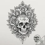 Strawberry, ink illustration for tattoo, soft… – tattoo sketch (№1751145419_0, 28.06.2025 21:16) — tattoovalue.net