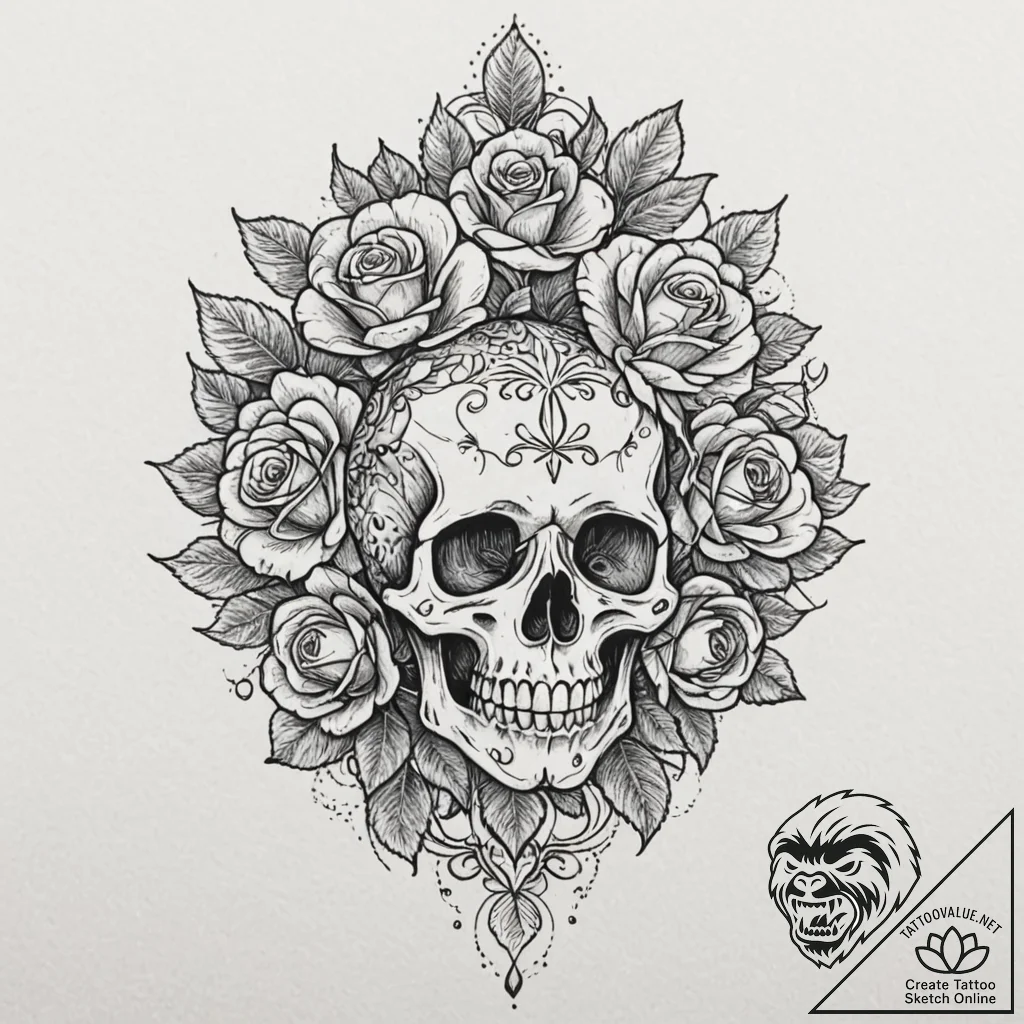 Strawberry, ink illustration for tattoo, soft... - tattoo sketch (№1751145419_0, 28.06.2025 21:16) — tattoovalue.net