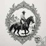 A sketch of django from django unchained, on… – tattoo sketch (№1751147706_0, 28.06.2025 21:55) — tattoovalue.net