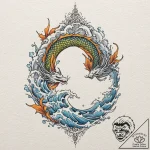 A watercolor tattoo of the lighting of the be… – tattoo sketch (№1751148347_0, 28.06.2025 22:05) — tattoovalue.net