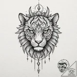 A watercolor tattoo of the predator’s shimmer… – tattoo sketch (№1751149859_0, 28.06.2025 22:30) — tattoovalue.net