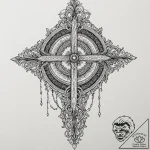 Perun, tattoo flash sheet design, detailed cr… – tattoo sketch (№1751150922_0, 28.06.2025 22:48) — tattoovalue.net