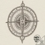 A sundial, artistic tattoo sketch, masterpiec… – tattoo sketch (№1751151496_0, 28.06.2025 22:58) — tattoovalue.net