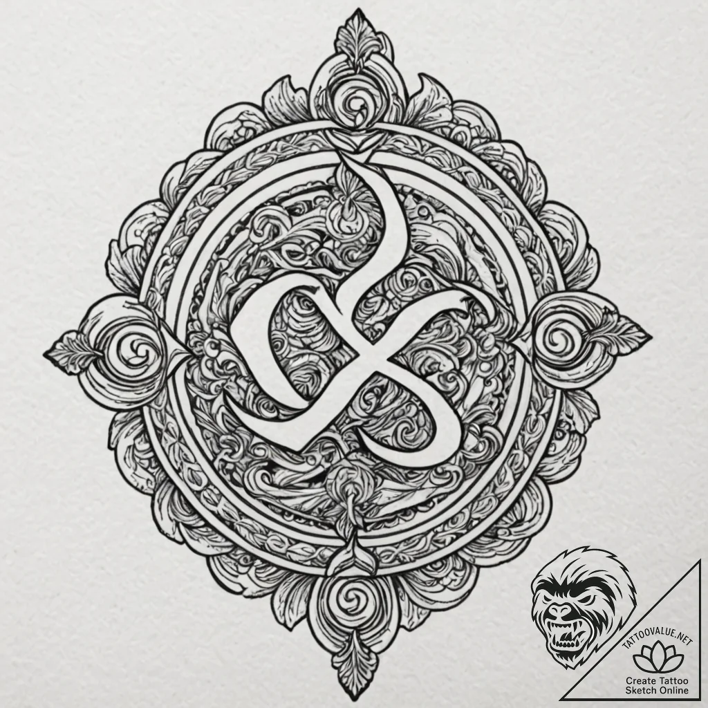 Triskelion, tattoo sketch design, old school... - tattoo sketch (№1751151996_0, 28.06.2025 23:06) — tattoovalue.net