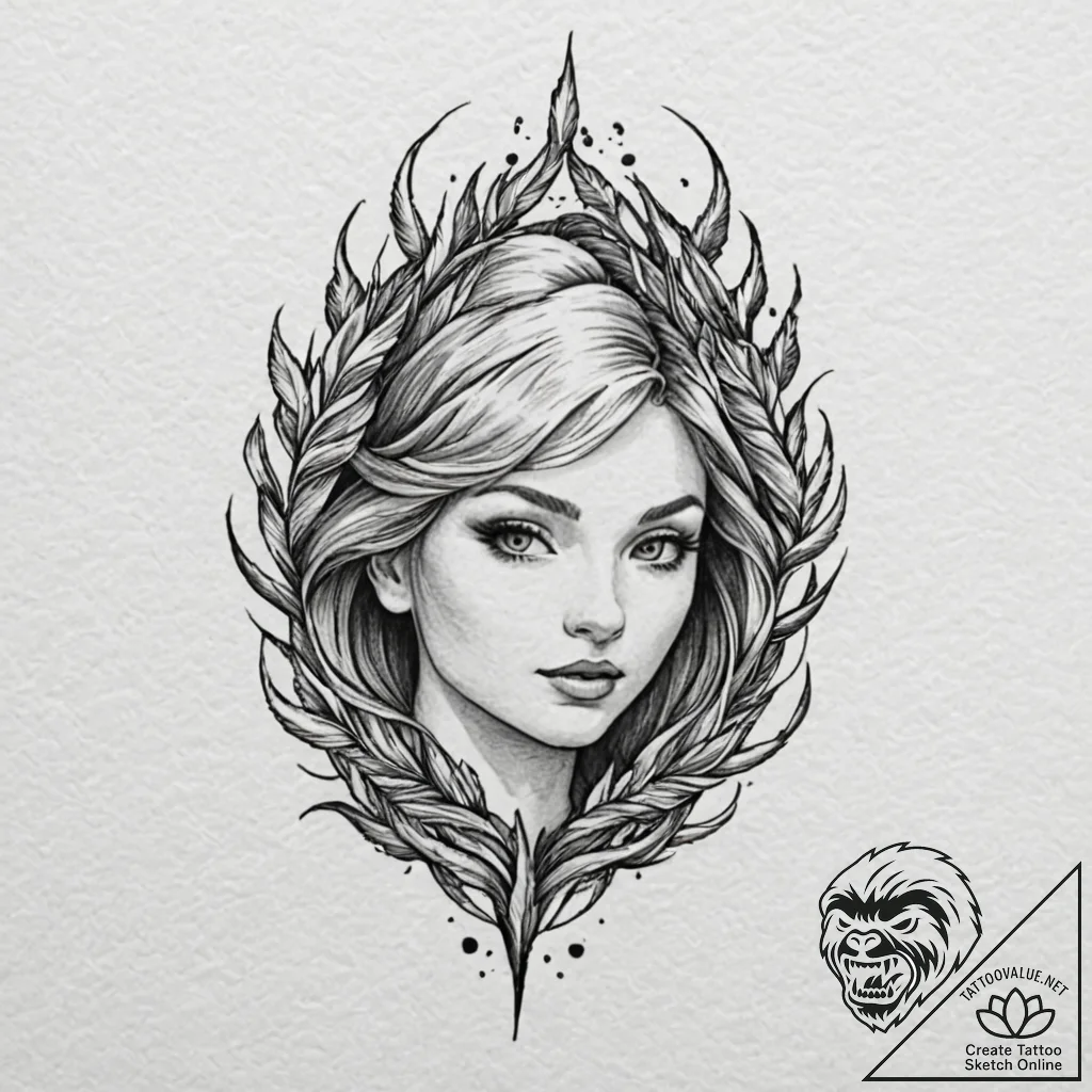 Swift, tattoo flash sheet design, black and g... - tattoo sketch (№1751152858_0, 28.06.2025 23:20) — tattoovalue.net