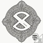 A dotwork design of the platform 9 3/4 sign.,… – tattoo sketch (№1751155109_0, 28.06.2025 23:58) — tattoovalue.net