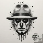 A watercolor tattoo of the rorschach test ink… – tattoo sketch (№1751158986_0, 29.06.2025 01:03) — tattoovalue.net