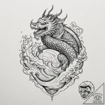 A graphic novel panel of the final car chase… – tattoo sketch (№1751159412_0, 29.06.2025 01:10) — tattoovalue.net