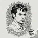 A sketch of the gimp from pulp fiction, unset… – tattoo sketch (№1751164129_0, 29.06.2025 02:28) — tattoovalue.net