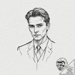 A watercolor sketch of the iconic “business c… – tattoo sketch (№1751164570_0, 29.06.2025 02:36) — tattoovalue.net