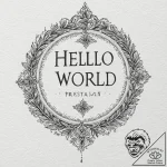 A “hello world” in code font, artistic tattoo… – tattoo sketch (№1751166375_0, 29.06.2025 03:06) — tattoovalue.net