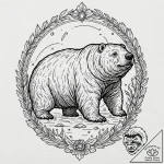 Tardigrade (water bear), tattoo line art, old… – tattoo sketch (№1751166811_0, 29.06.2025 03:13) — tattoovalue.net