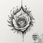 Sculpture, ink illustration for tattoo, clear… – tattoo sketch (№1751169770_0, 29.06.2025 04:02) — tattoovalue.net
