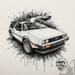 назад в будущее (back to the future):, artist… – tattoo sketch (№1751174112_0, 29.06.2025 05:15) — tattoovalue.net