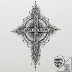 Pin, tattoo sketch design, unique design, ori… – tattoo sketch (№1751175253_0, 29.06.2025 05:34) — tattoovalue.net
