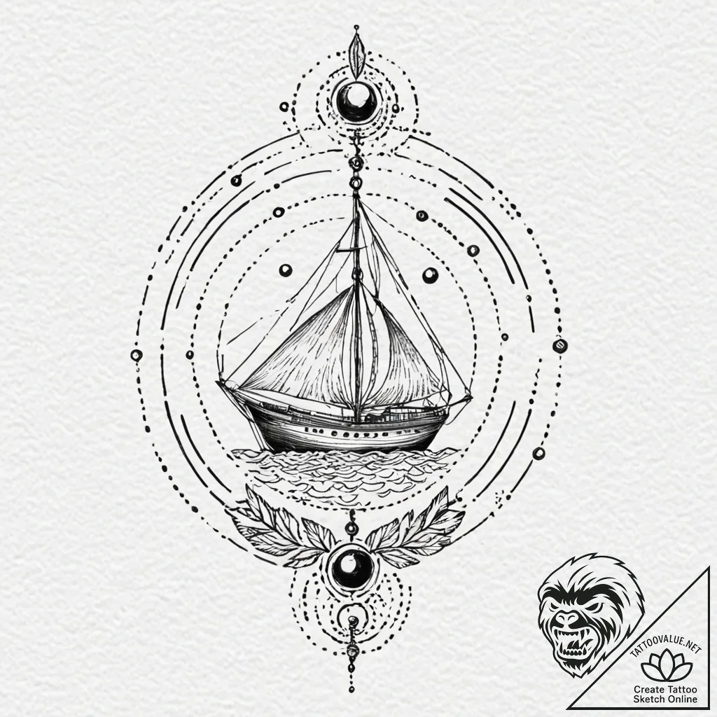 Dots (as a pattern), ink illustration for tat... - tattoo sketch (№1751178351_0, 29.06.2025 06:25) — tattoovalue.net