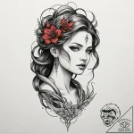 другие фэнтези и мифологические темы, tattoo… – tattoo sketch (№1751181449_0, 29.06.2025 07:17) — tattoovalue.net