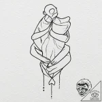 Puppeteer, tattoo sketch design, on white pap… – tattoo sketch (№1751182180_0, 29.06.2025 07:29) — tattoovalue.net