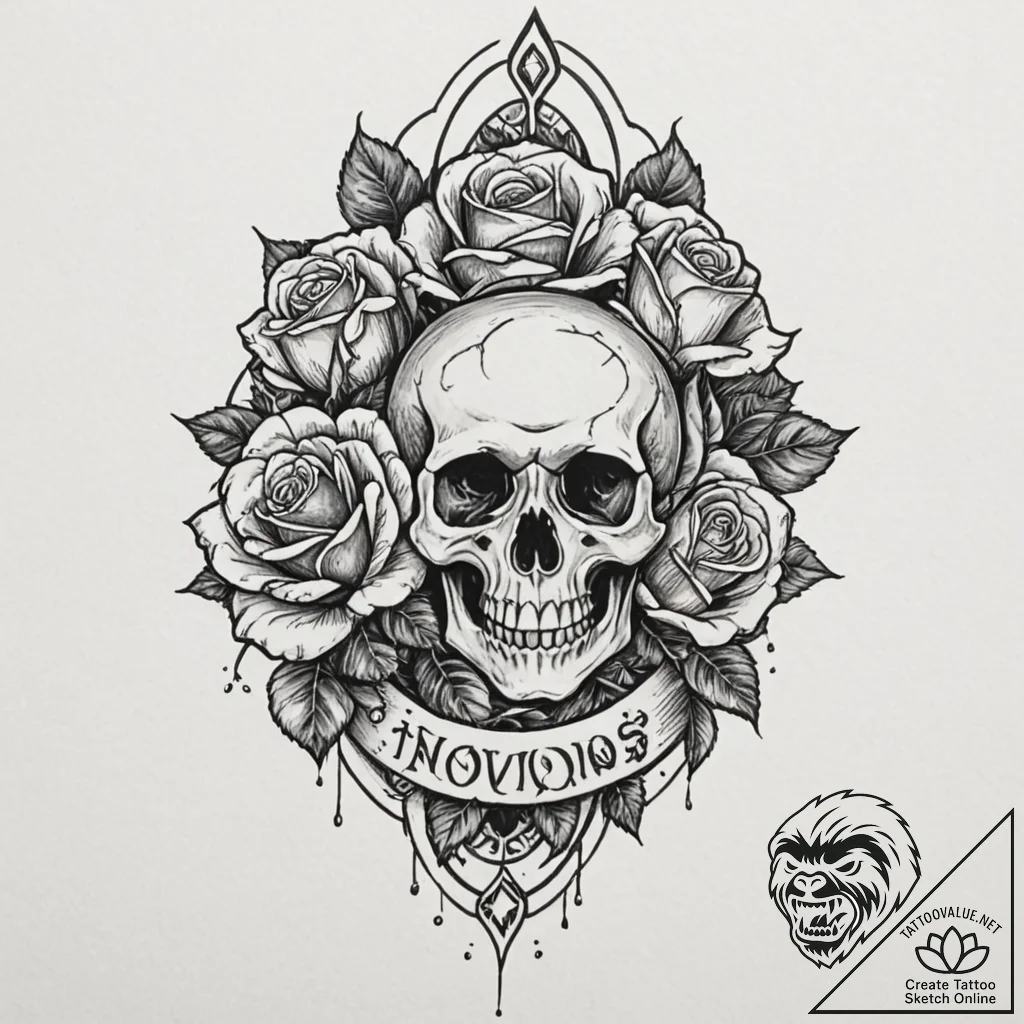 Uroboros, tattoo line art, black and grey tat... - tattoo sketch (№1751184009_0, 29.06.2025 08:00) — tattoovalue.net